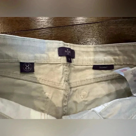 NYDJ Denim Skinny Crop Pants- size 10 - Picture 2 of 4